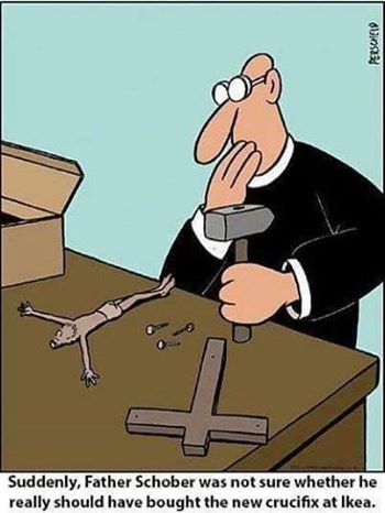IKEA Crucifix